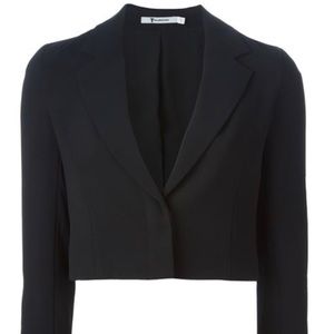Alexander Wang Cropped Tuxedo Jacker/Blazer